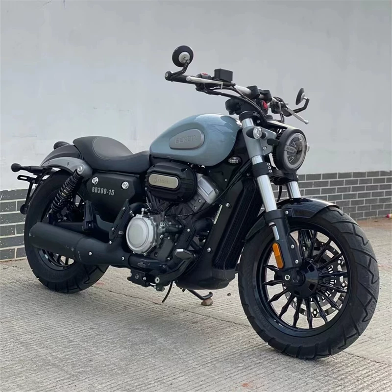 Новый Benda Chinchilla 300V двойной цилиндр водяного охлаждения Harley мотоцикл для мужской поездки ретро круиз мотоцикл