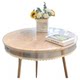 Soft glass round table mat waterproof and oil-proof