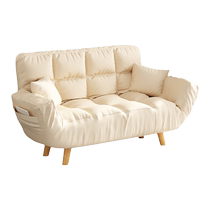 Lazy sofa can lie down and sleep on foldable autumn and winter style small apartment bedroom living room rental house double tatami