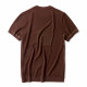 Mr. Bu's machine-washable woolen T-shirt fits snugly and won't irritate you.