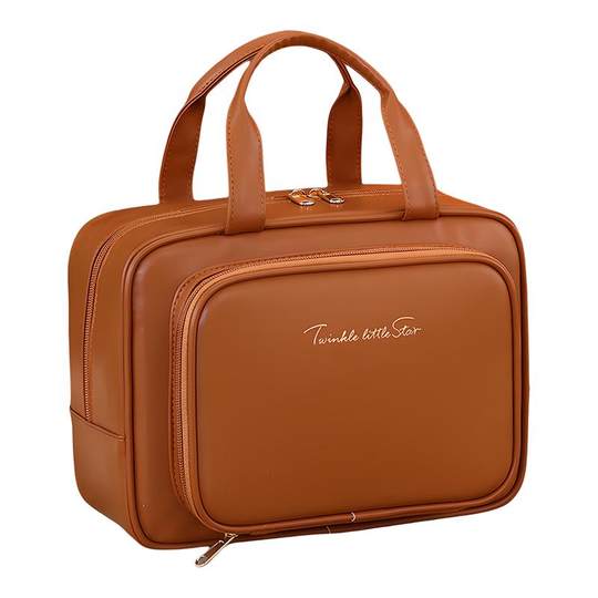 高级大容量防水化妆包女2025新款高端便携外出旅行手提洗漱收纳包