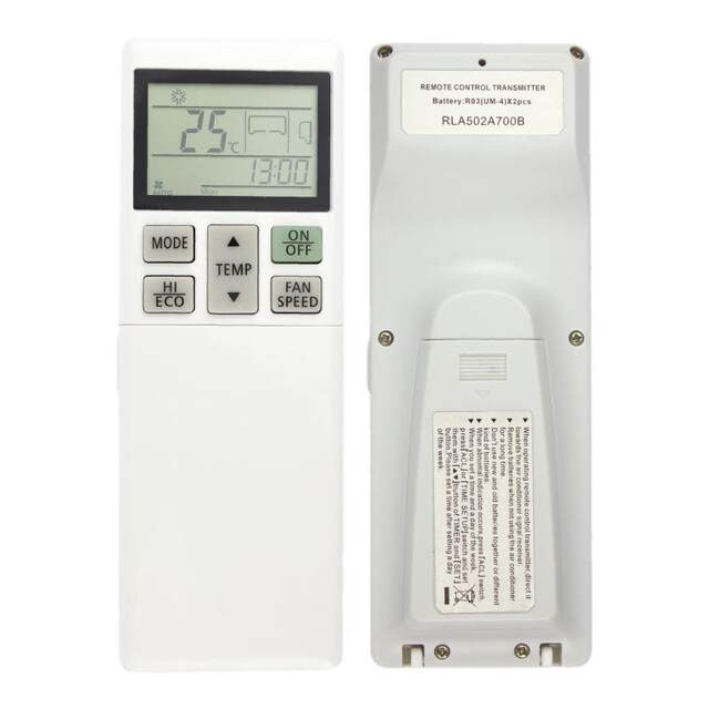Suitable for Mitsubishi English air conditioner remote control RLA502A700L universal RLA502A700S RLA502A700B