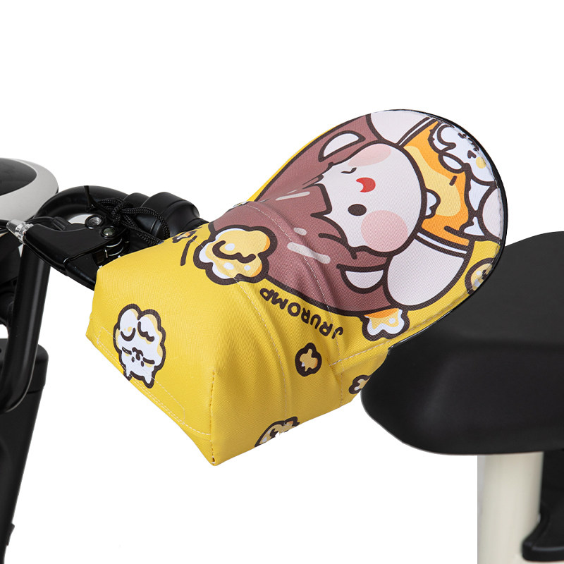 Electric vehicle sun protection gloves summer battery motorcycle hand guard waterproof windproof anti-UV sunshade handlebar cover