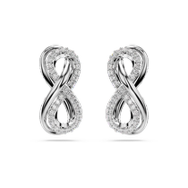 (520 gift) This same style Swarovski Hyperbola infinity symbol earrings are niche and high-end.