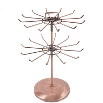 Free shipping rotary hair ring accessories keychain storage rack