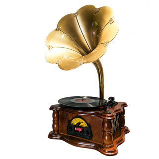 Bluetooth Speaker Birthday Housewarming Gift Retro Gramophone