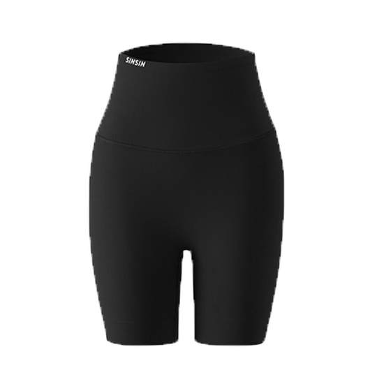 SIINSIIN三分鲨鱼裤女秋无痕安全裤收腹提臀健美瑜伽裤短款骑行裤