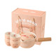 Kawashimaya & LuLu pig tea set birthday gift