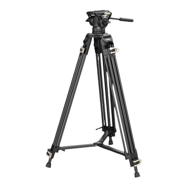 Smog aluminum alloy tripod heavy duty tripod