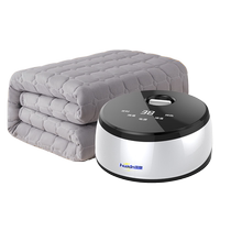 Water circulation water heating blanket single household constant temperature fast heating smart mattress dual control electric mattress water heating kang 2024 new model