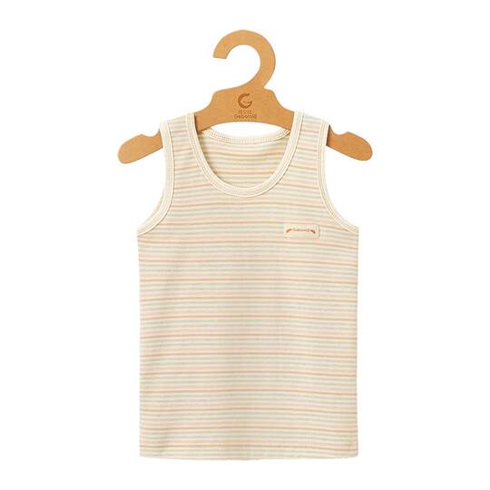 Children's warm autumn and winter belly protection vest