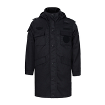 Old style military cotton coat mens thickened cold-proof labor protection cotton clothing security training duty overalls winter clothing Northeastern cotton-padded jacket