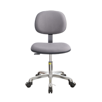 Jinzate anti-static back chair conductive fabric seat factory workshop rotating lifting work stool laboratory