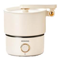 Motorized electric cooking pot, travel pot, folding pot, mini hot pot, electric hot pot going abroad 110v-220V dual voltage cooker