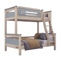 (Breaking new product) Serta Hart bunk bed childrens bed all solid wood high and low bed double bed