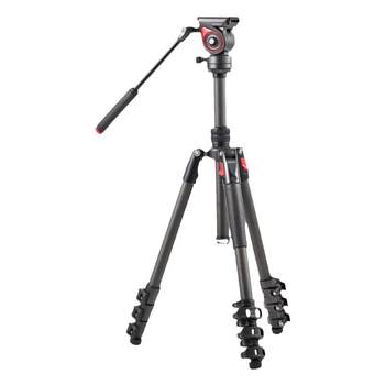 Durable plate buckle carbon fiber hydraulic damping video shooting