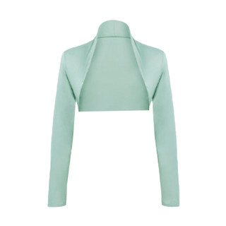 Long-sleeved, comfortable and breathable women’s short waistcoat design