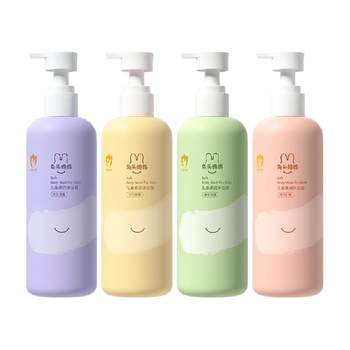 ຢ່າງເປັນທາງການ Rabbit Head Mother Children's Shower Gel Baby Shower Gel 300ml Baby Bath Shower Gel Gentle and Clean