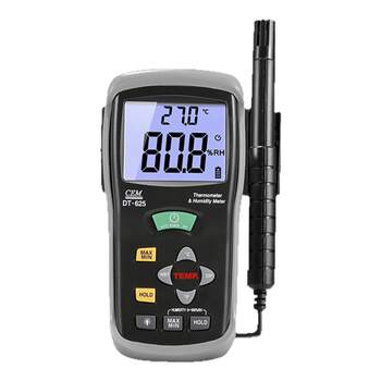 Huashengchang industrial temperature and hygrometer professional laboratory handheld high precision dew point wet ball tester dt-625