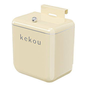 Kitchen wall-mounted trash can