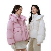 (Urban Quiet Luxury Series) Ya Ya New Chinese Style Down Jacket Womens Short Autumn and Winter New National Style Duck Down Jacket J