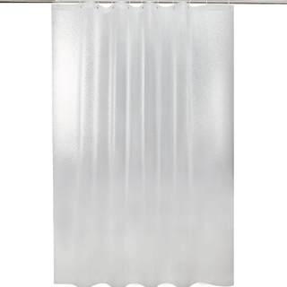浴室浴帘套装免打孔防水防霉布帘加厚卫生间隔断帘子挂帘高档EVA