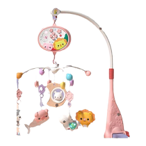 Newborn crib bell 0 - 1 year 3 - 6 months baby toy can rotate puzzle bed ringing bell hang