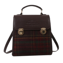 Korean niche backpack womens 2024 new fashion retro handbag student travel casual small backpack