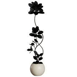 Simulated Green Plant Black King Kong Indoor Potted Plant for Living Room Next to Tv Cabinet, High-Quality Artificial Plant for Ambiance Decoration