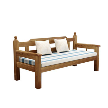 New chinese-style b&b small living room solid wood sofa