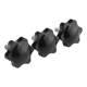Quality Assurance Six-star Plum Blossom Handle Screw Knob