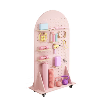 Removable hole plate rack solid wood supports customization