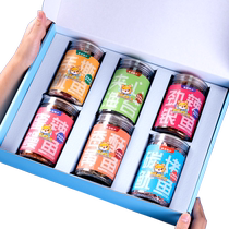 Qingdao specialty flagship store seafood gift box spree package seafood dry goods snacks snack combination Shandong souvenirs