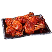 Internet celebrity Korean spicy sauce crab 300g ready-to-eat seafood raw pickled crab Korean spicy sauce crab swimming crab spicy crab drunken crab