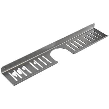 Bathroom punch-free storage rack