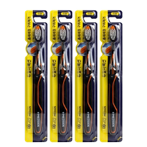(Self-operated) Median Korea imported double care soft bristles individually packaged gum care cleaning 4 toothbrushes