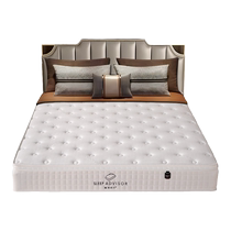 Xiyi spring mattress anti-mite soft cushion spine protection waist lavender tencel cashmere surface hard cushion thickened home mattress