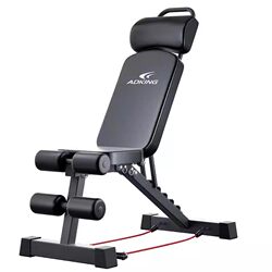 Dumbbell Bench Press Bench for Men, Home Fitness Sit-Up Auxiliary Equipment, Barbell Bird Exercise Commercial Multifunctional Chair