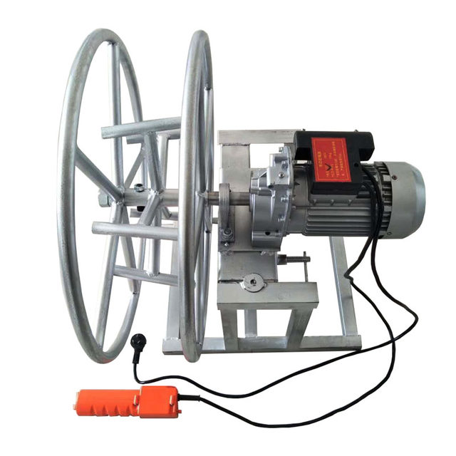 Rope reel reel tool electric hanging basket