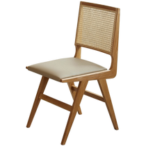 Original original vegetarian solid wood dining chair modern minimalist white oak rattan choreography dining chair softbag chair M2121