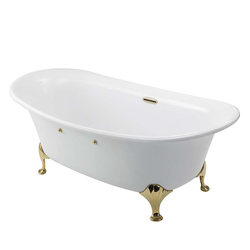 TOTO Pearl Bath PPY1606PWN Classical Cat Foot Independent bathtub 1.6m adult home with concubine big bathtub