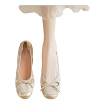 Daphne French ballet shoes for women 2024 new high-end evening golden egg roll shoes flat commuter beanie shoes