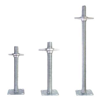 Scaffolding wheels thickened and lengthened screw rod 6 inch 8 inch universal wheels with brake adjustment wheels with screw lifting casters