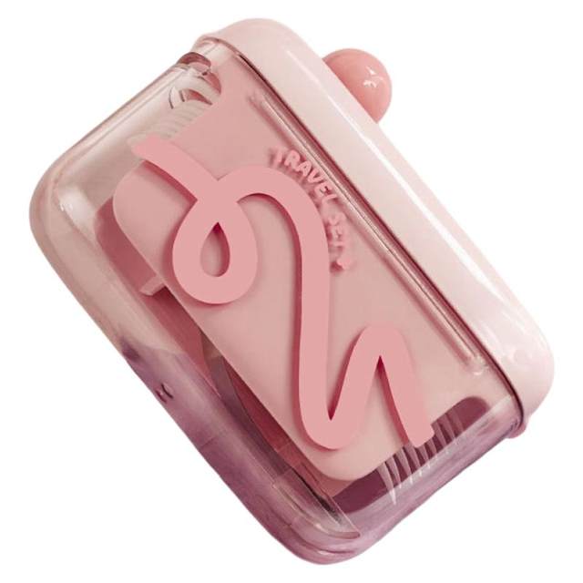 Floss box automatically pops up and portable