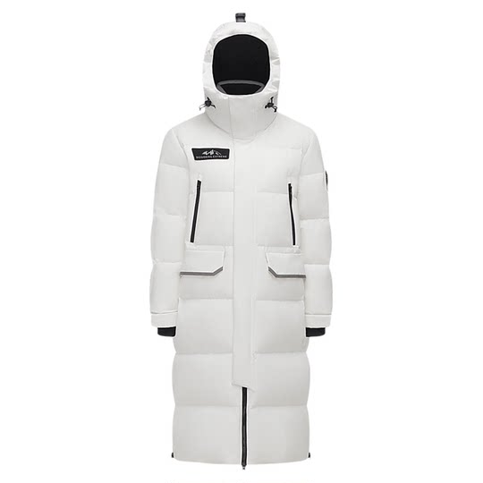 明星同款波司登冬季新款加厚户外极寒情侣过膝长款鹅绒羽绒服男女