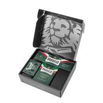 (Self-operated) PRORASO mens aftershave shaving cream gift box eucalyptus scented two-piece set