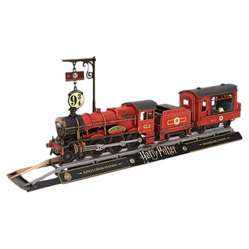 Jiumu Goods Club Harry Potter Merchandise Hogwarts Express Train Dynamic Model Building Blocks Gift