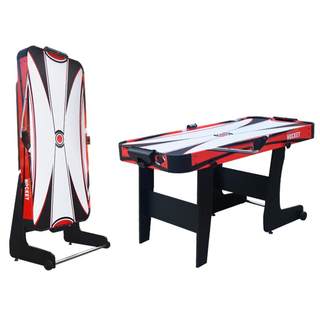 Table hockey ball carrier foldable hockey machine