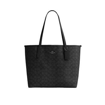 Coach official outlet women's city33 commuting large presbyopic shoulder tote bag cv976