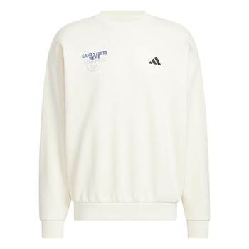 ເສື້ອກິລາບານບ້ວງຜູ້ຊາຍ adidas velvet crew neck sweatshirt